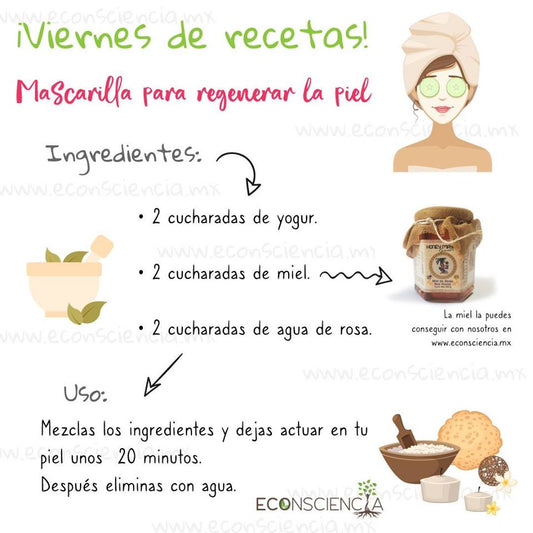 Mascarilla para regenerar la piel