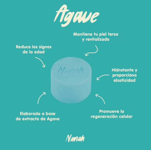 Jabón facial de agave