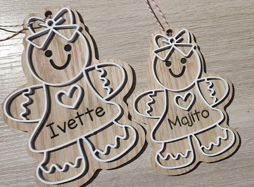 Kit de esferas de madera personalizadas