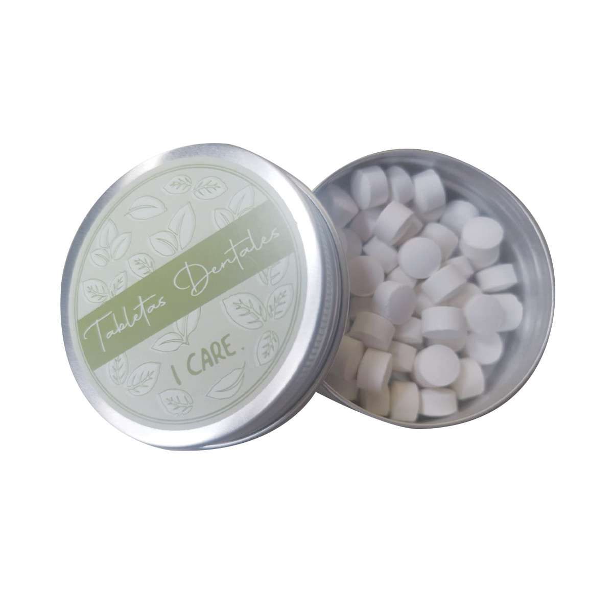 Tabletas dentales de menta