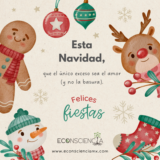 Esta Navidad, que el único exceso sea el amor (y no la basura)