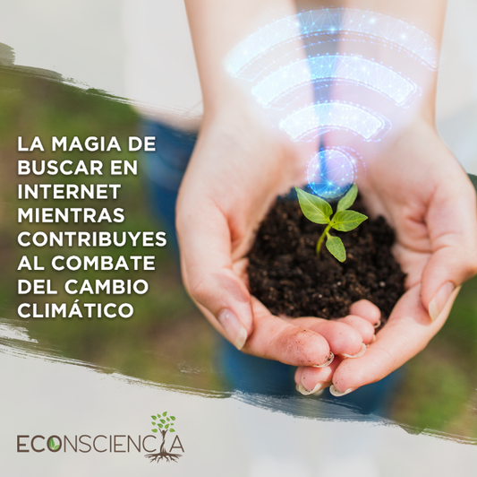 La magia de buscar en internet mientras contribuyes al combate del cambio climático