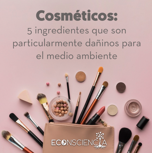 Cosméticos: 5 ingredientes que son particularmente dañinos para el medio ambiente