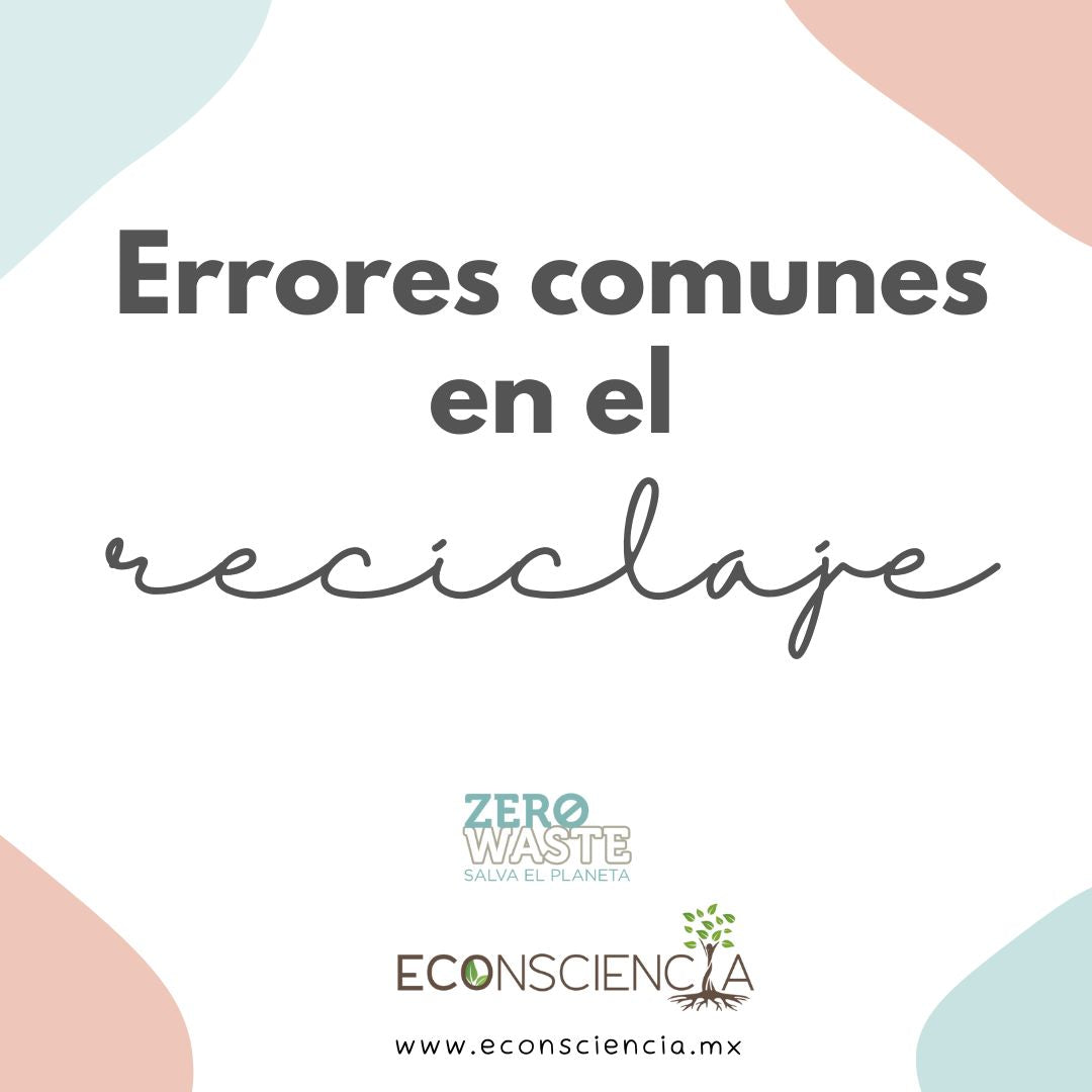 Errores comunes del reciclaje