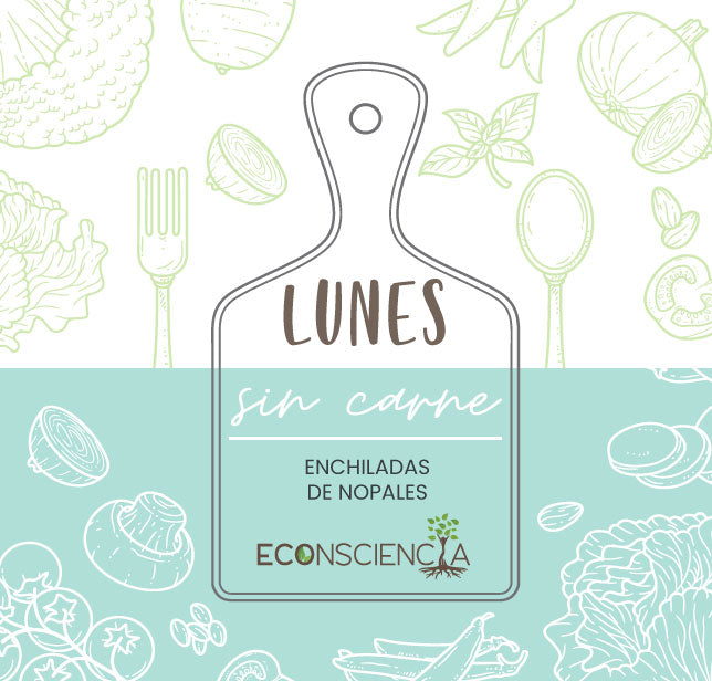 Lunes sin carne - Enchiladas de nopales