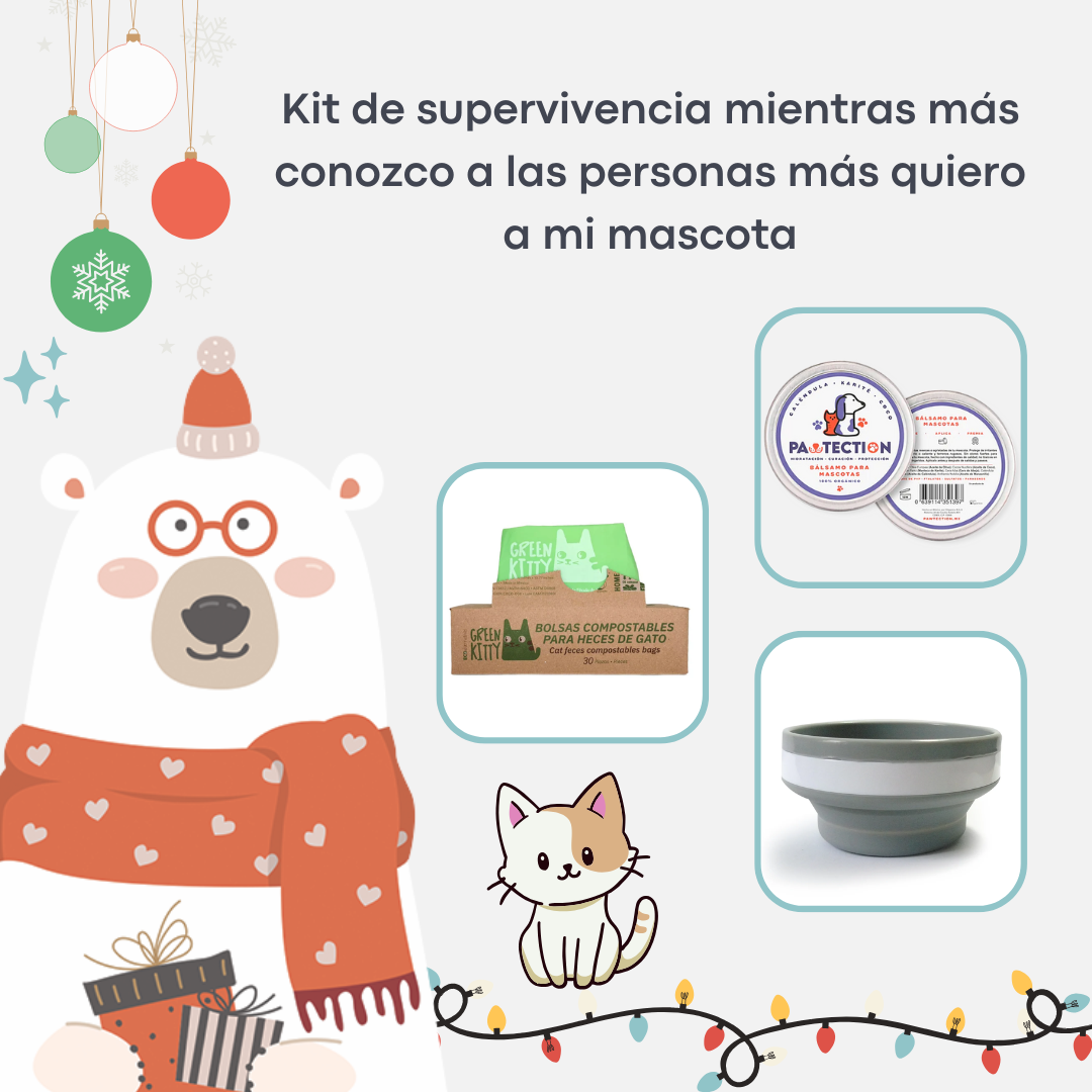 Kit de supervivencia: mientras más conozco a las personas, más quiero a mi mascota