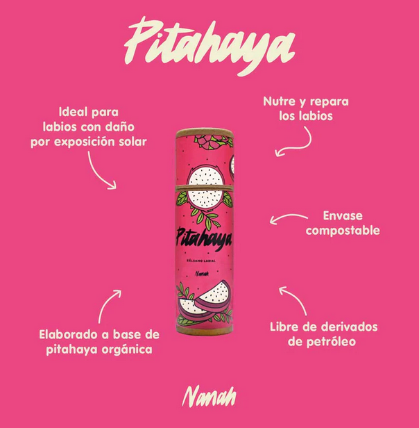 Bálsamo labial de pitahaya