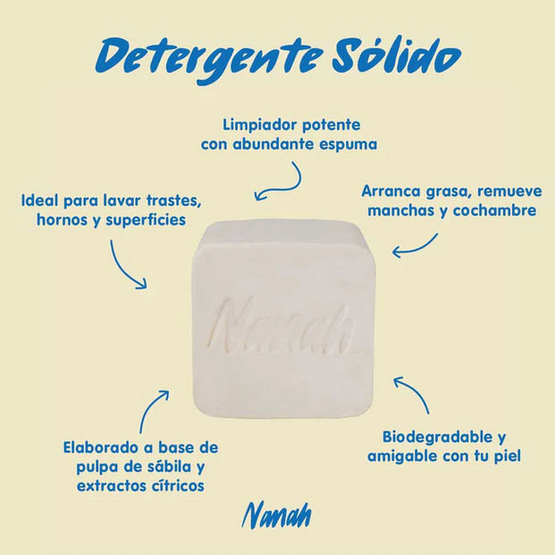 Detergente sólido