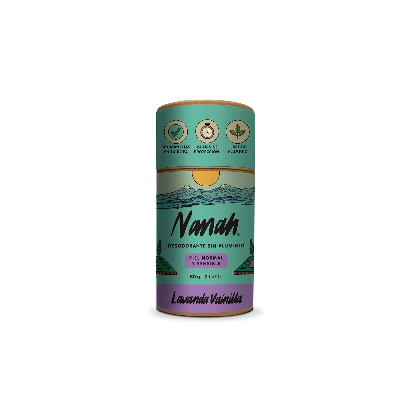 Desodorante de lavanda y vainilla