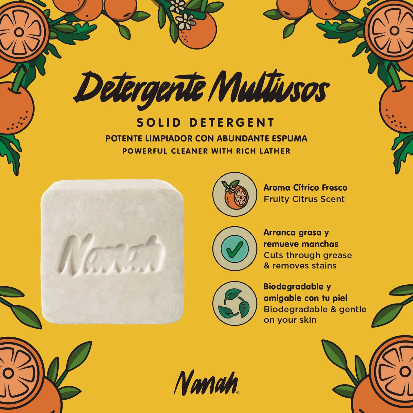 Detergente sólido
