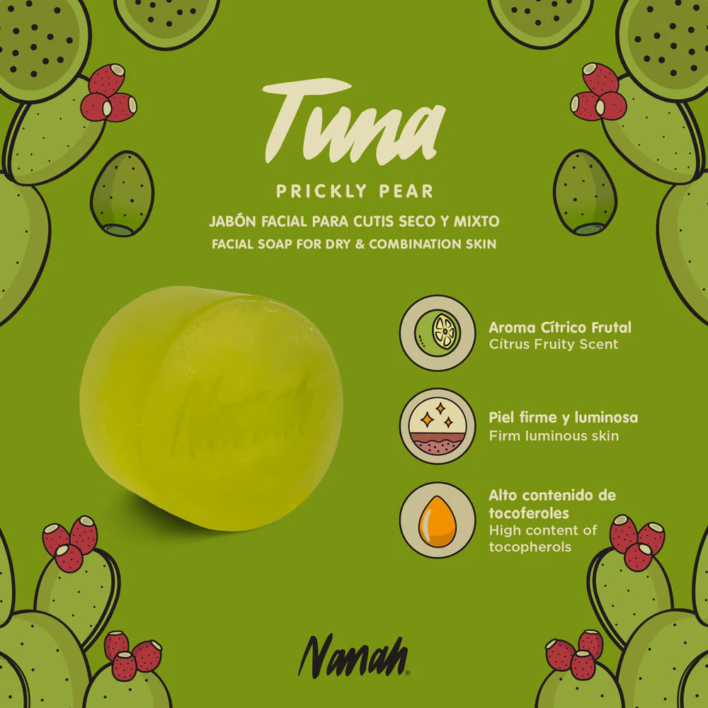 Jabón facial de tuna
