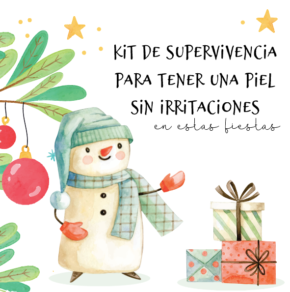 Kit de supervivencia para tener una piel sin irritaciones (en estas fiestas)